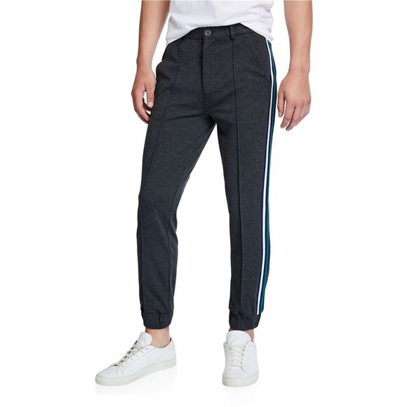 Elevenparis Mens Side Stripe Relaxed Jogger Athletic Pants NWT